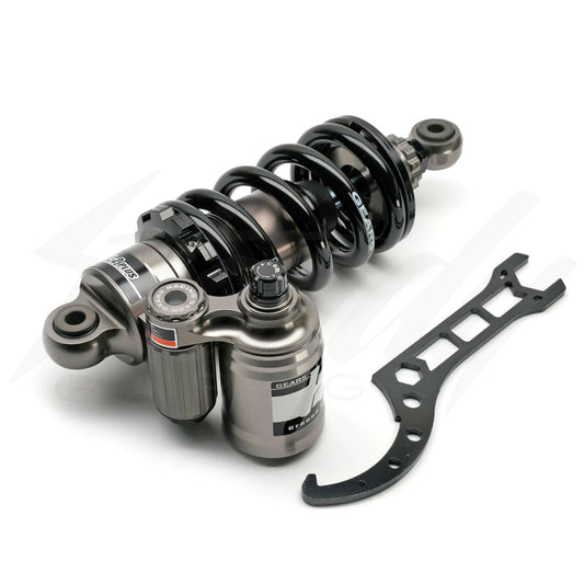 Gears Racing Hill-2 Plus Rear Coilover Shock Black Grom 2014 - 2020 - Howling Moto