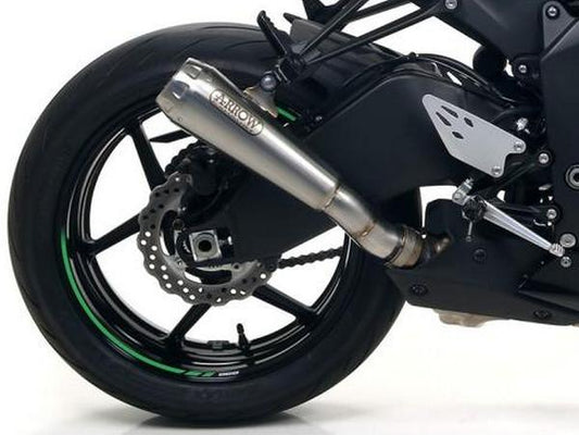 Bill's Exhausts titanium slip-on exhaust for Kawasaki ZX-6R 2009-2026, in-stock, with sleek design and durable construction