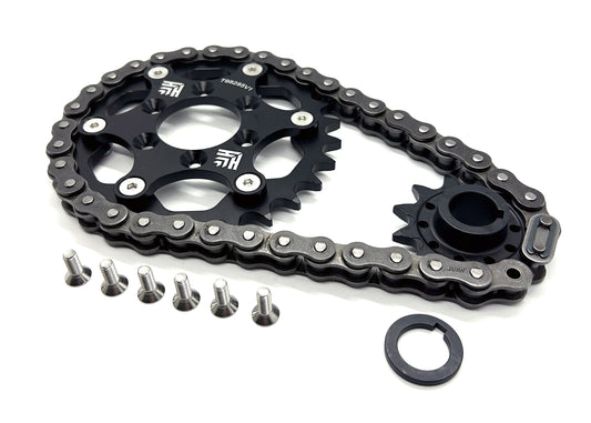 Heavy Hitter 520 Primary Chain Drive Conversion - Howling Moto