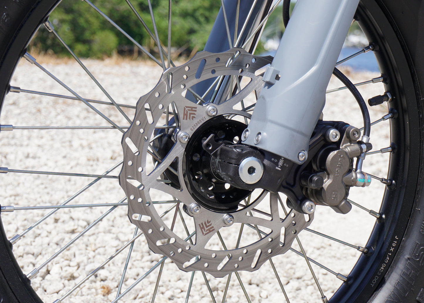 Heavy Hitter Ultra Bee F/R Brake Rotor Upgrade - Howling Moto