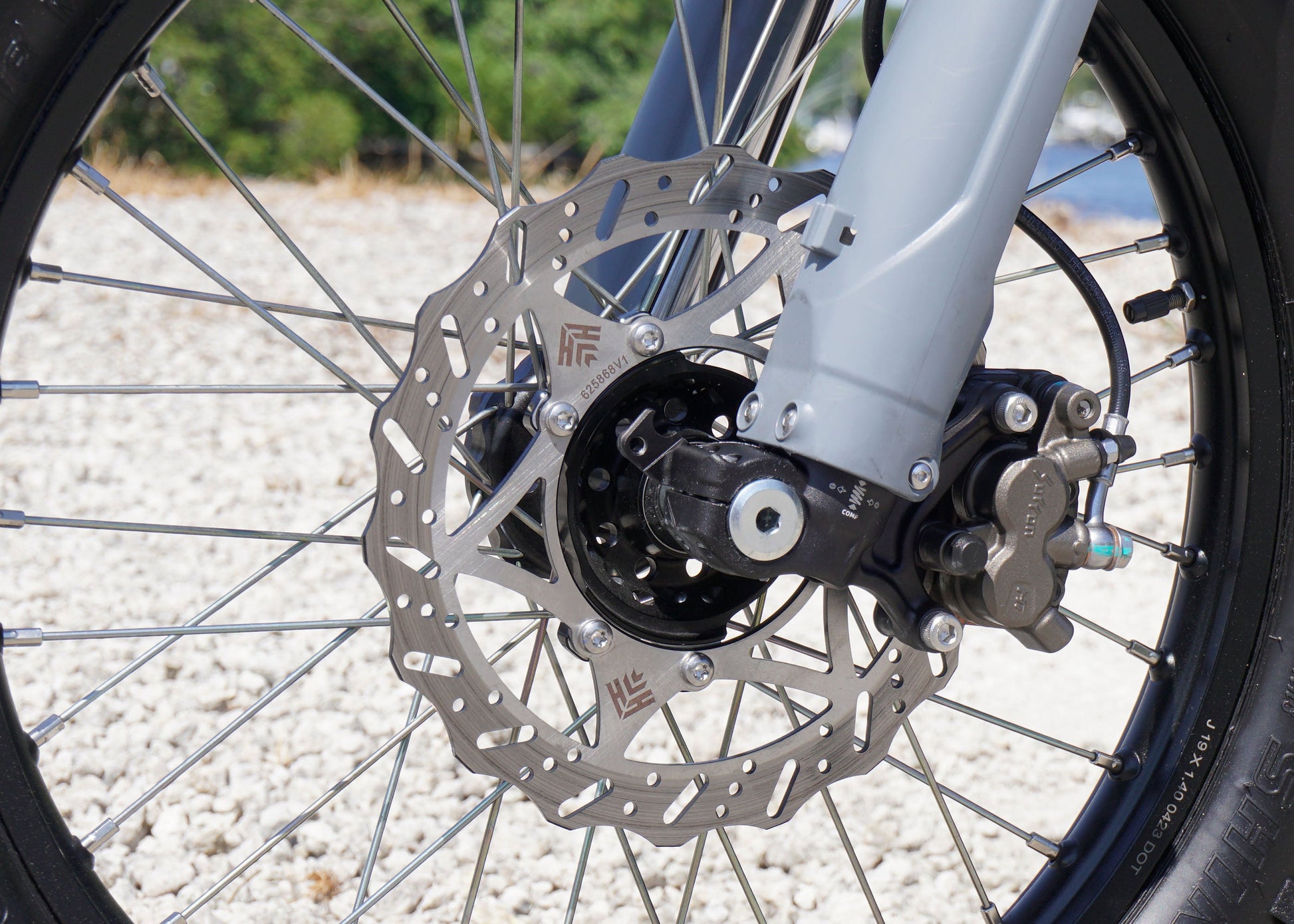 Heavy Hitter Ultra Bee F/R Brake Rotor Upgrade - Howling Moto