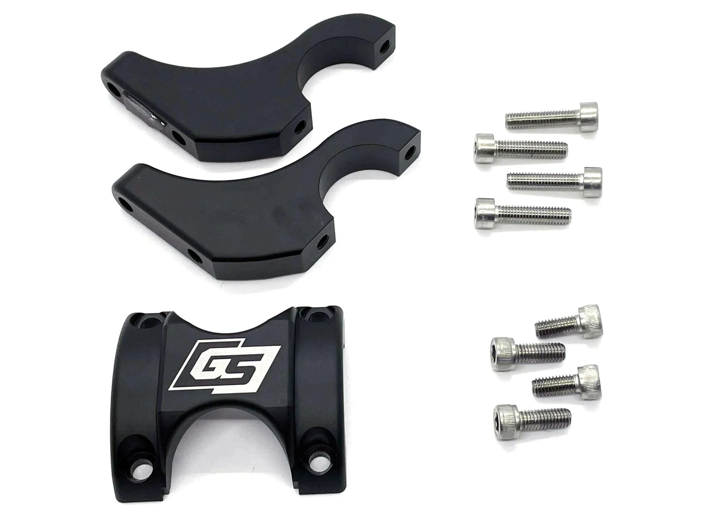 Heavy Hitter Direct Mount Stem Riser for E-Bikes, 2" Rise, for 31.8mm Bars - Howling Moto