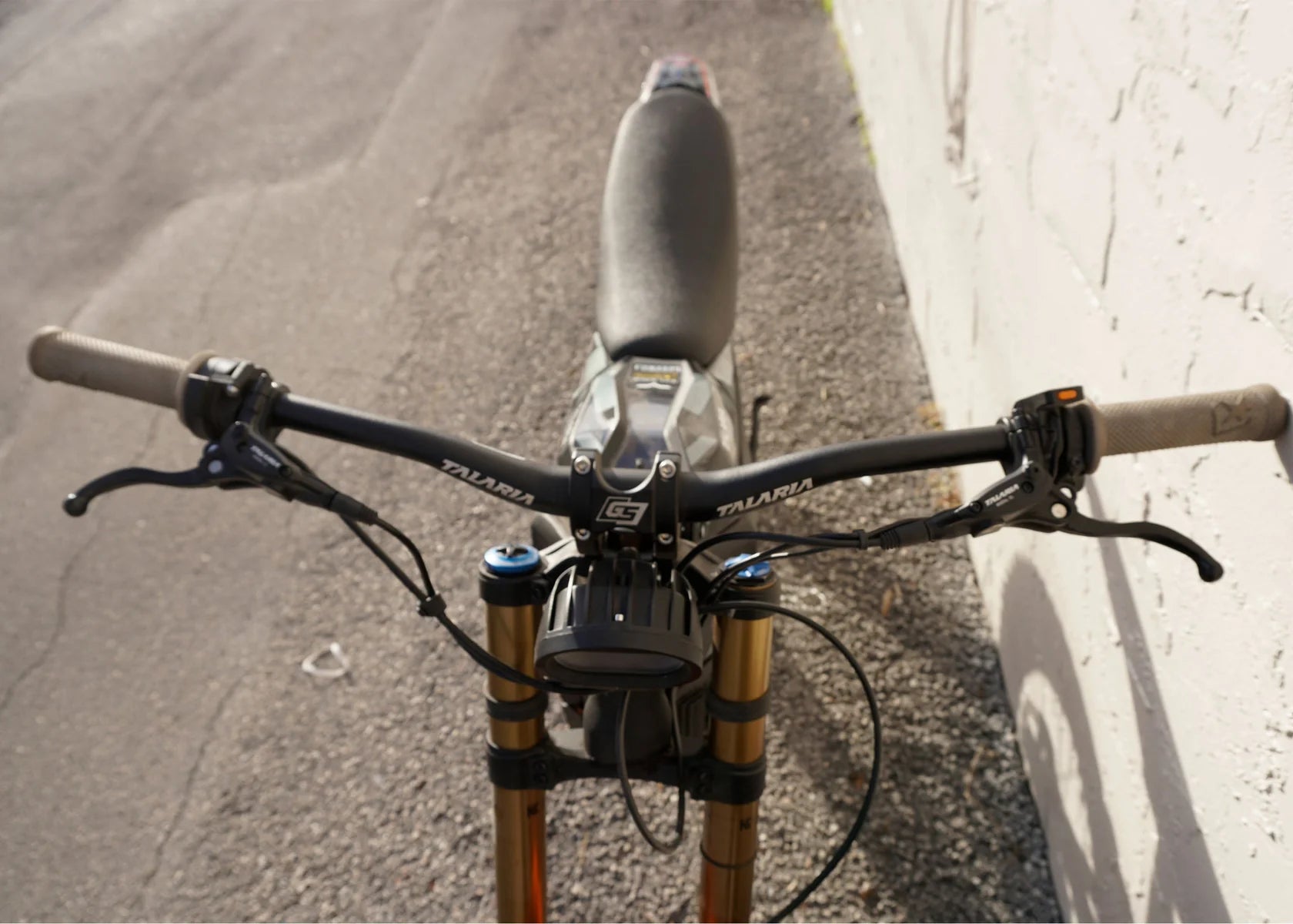 Heavy Hitter Direct Mount Stem Riser for E-Bikes, 2" Rise, for 31.8mm Bars - Howling Moto