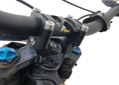 Heavy Hitter MX Direct Mount Riser Fat Bar 1 1/8" Clamp - Howling Moto