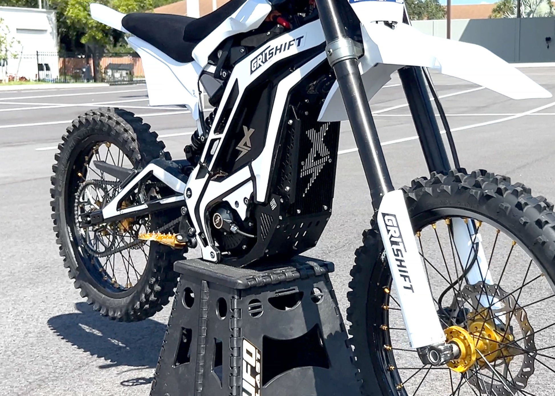 Heavy Hitter E-Ride Skid Plate - Howling Moto