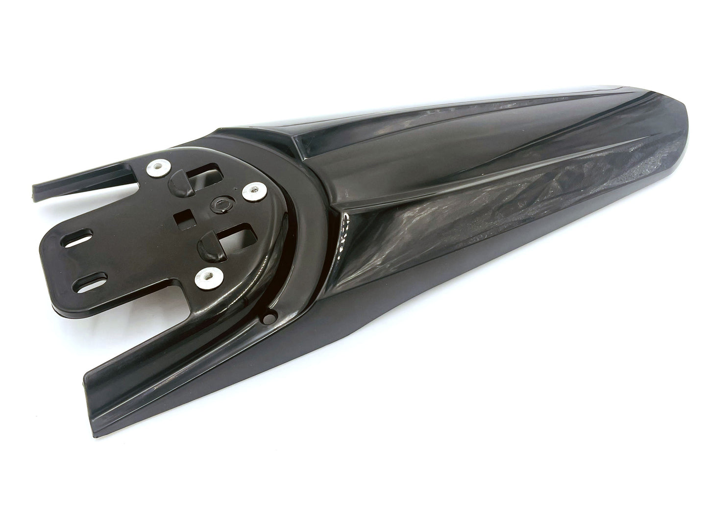 GritShift Extended Rear Fender V2 W/Side Shrouds - Howling Moto
