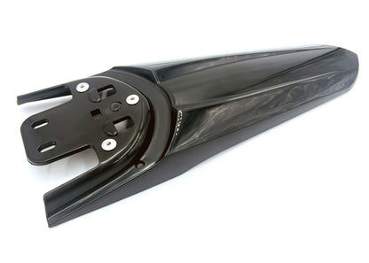 GritShift Extended Rear Fender V2 W/Side Shrouds - Howling Moto