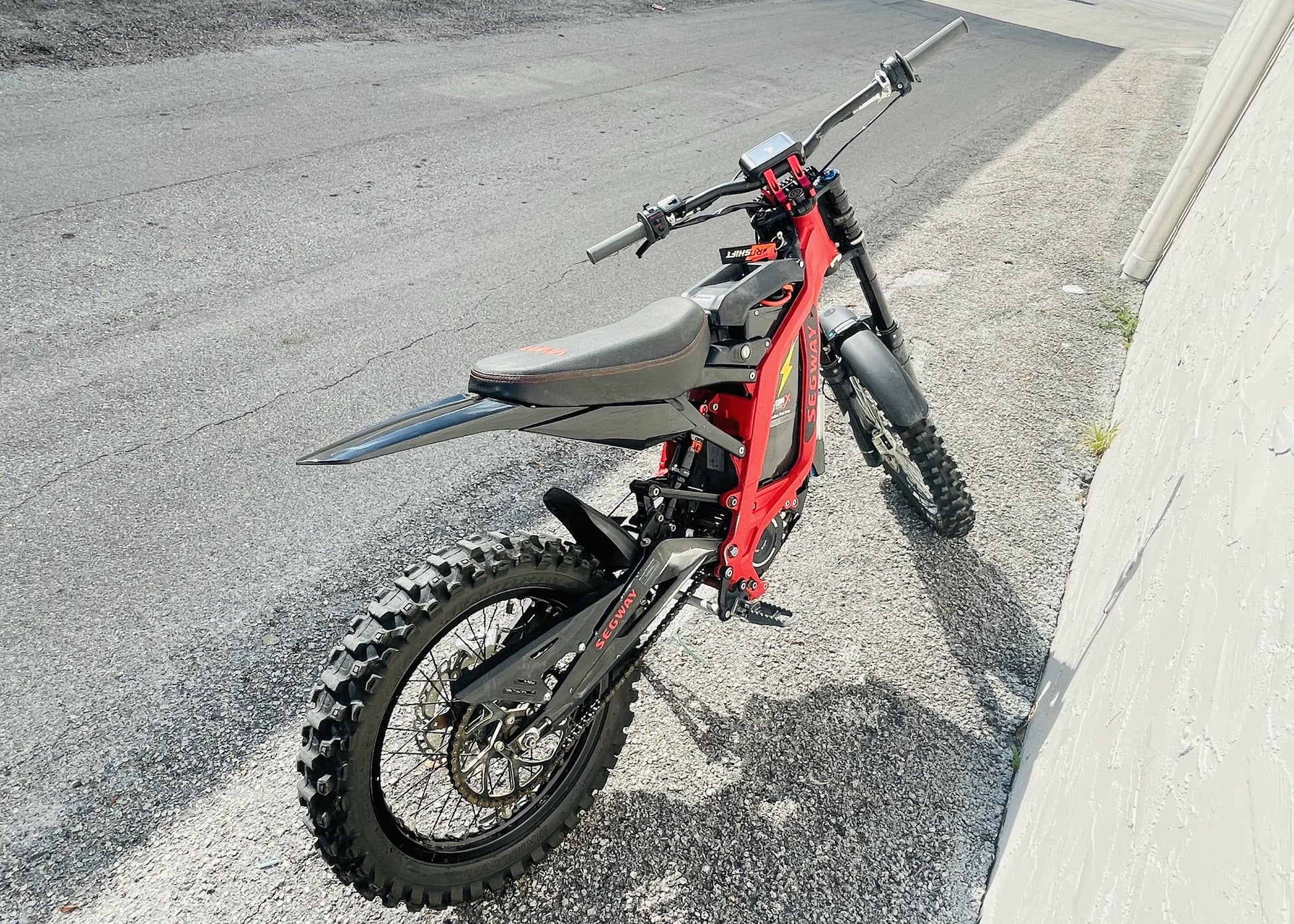 GritShift Extended Rear Fender V2 W/Side Shrouds - Howling Moto