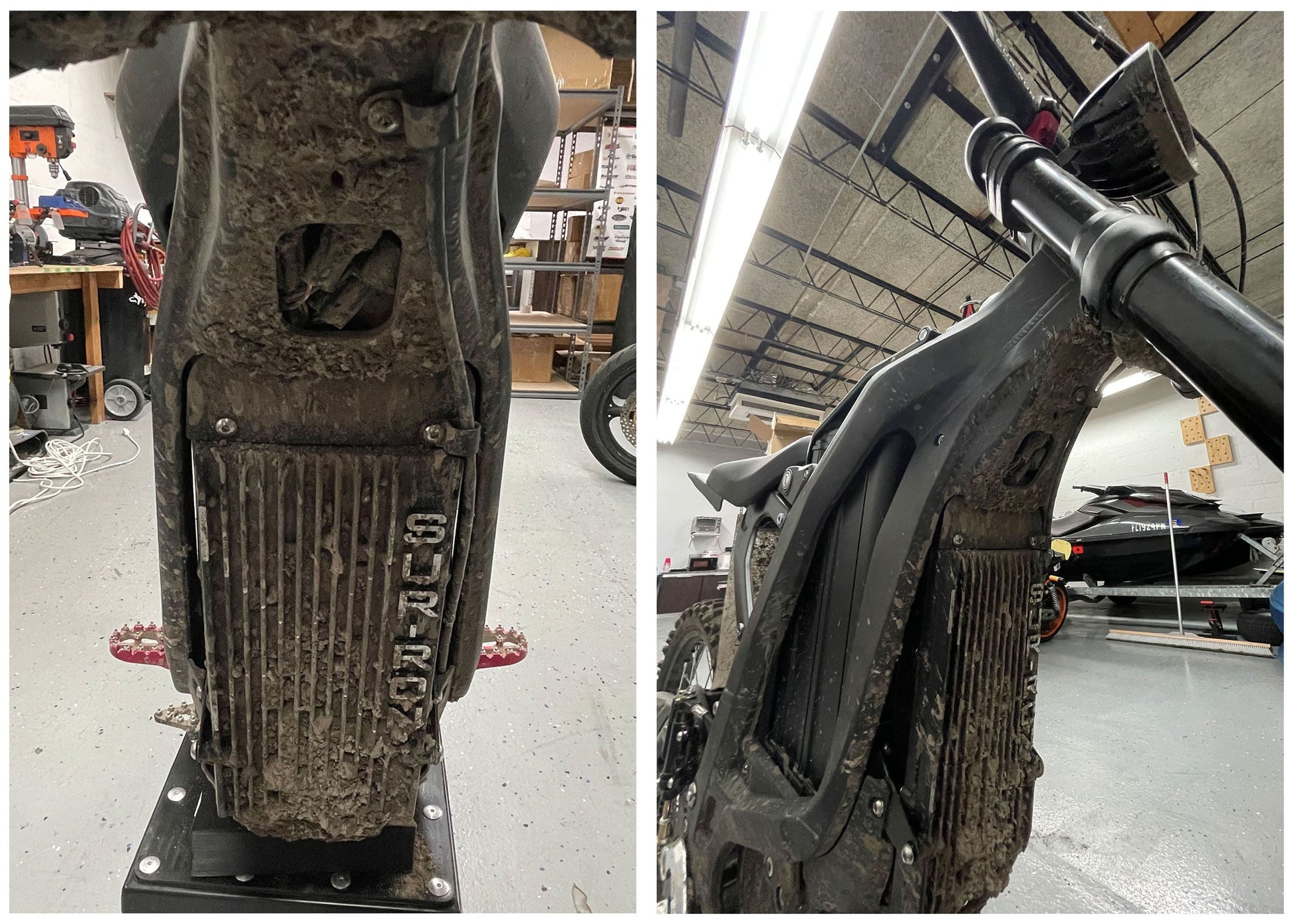GritShift Horn Cover/Delete Plate (Sur Ron & Segway) - Howling Moto