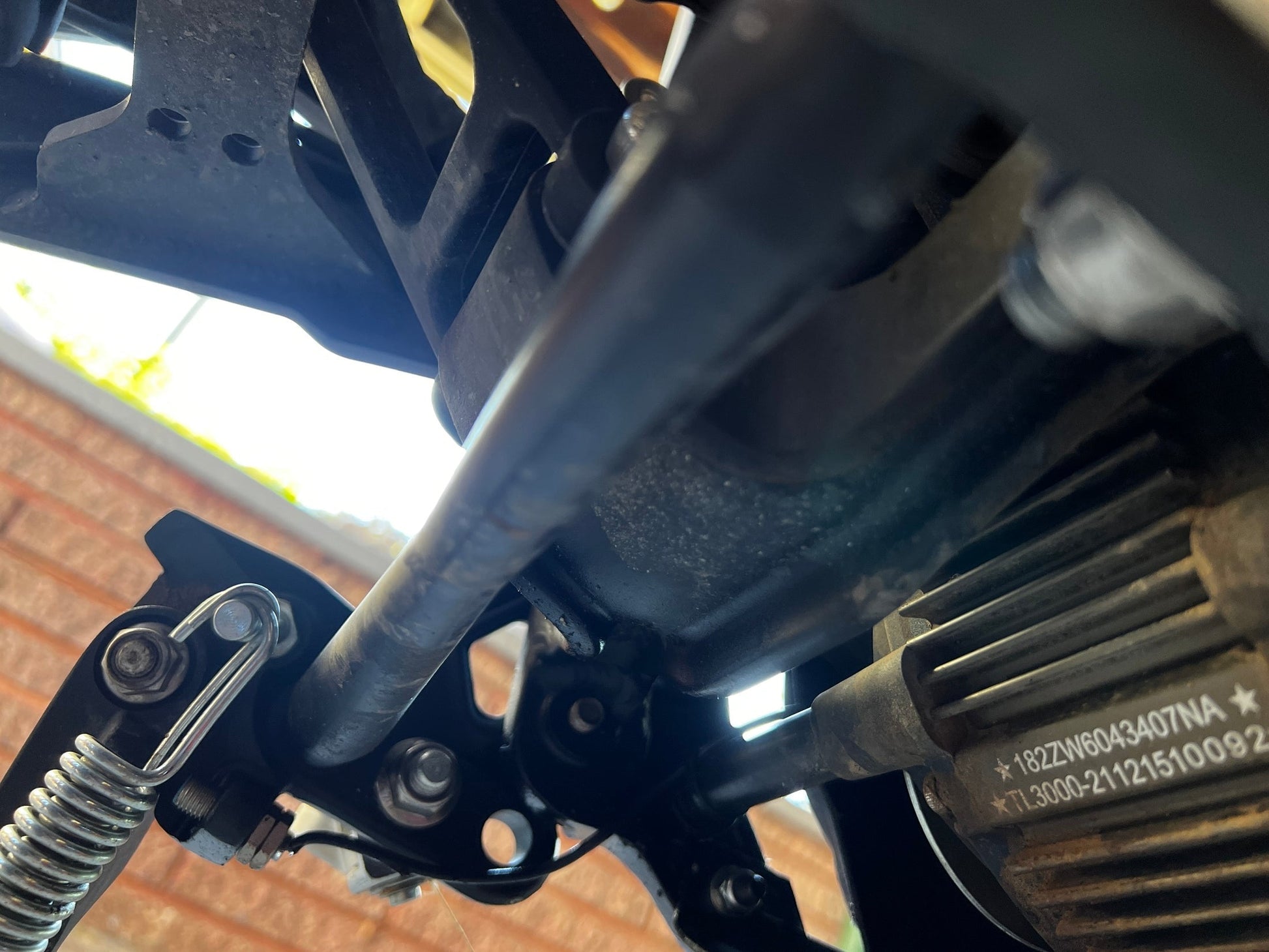 GritShift Talaria Sting Footpeg Support Brace (V2 Frame) - Howling Moto