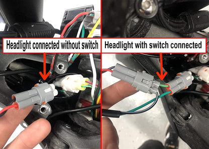 GritShift Sleeper Headlight Kill Switch - Howling Moto