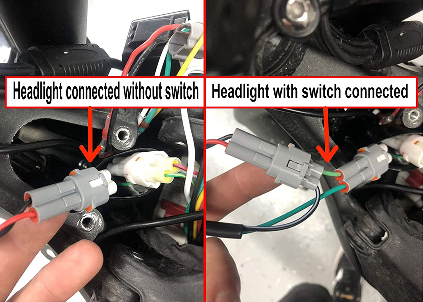 GritShift Stealth Headlight Kill Switch - Howling Moto