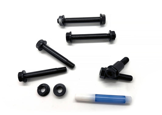 Heavy Hitter 4140 Chromoly E Ride Linkage/Triangle/Shock Bolt Upgrade Kit - Howling Moto