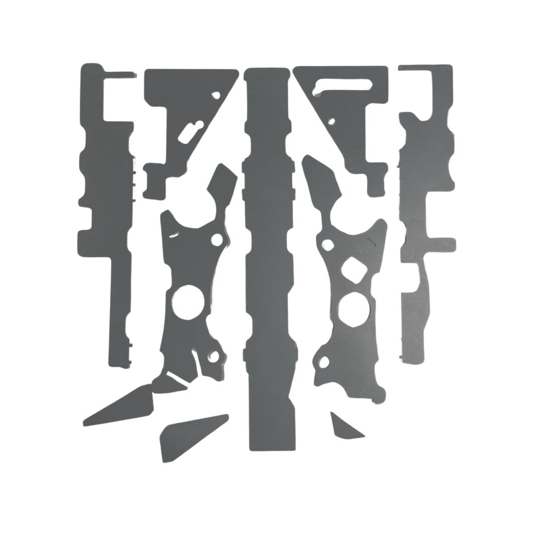 GROM OG/SF ('14-'20) Frame reinforcement gussets - Howling Moto