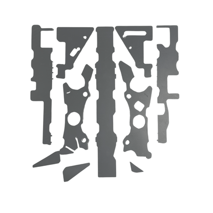 GROM OG/SF ('14-'20) Frame reinforcement gussets - Howling Moto