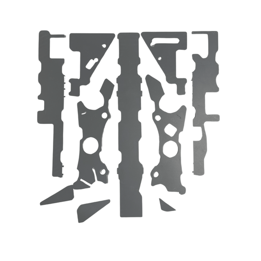 GROM OG/SF ('14-'20) Frame reinforcement gussets - Howling Moto