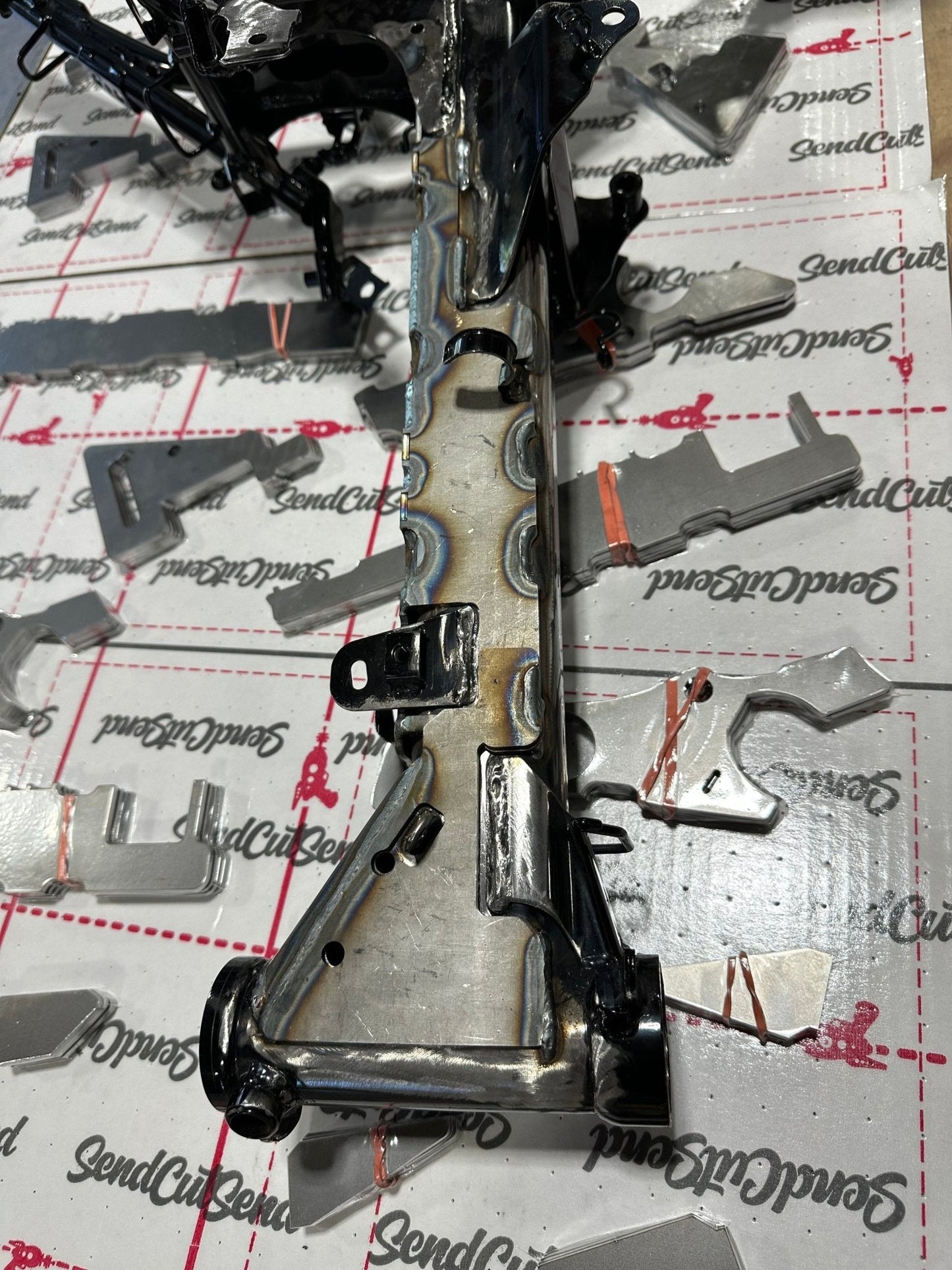 GROM OG/SF ('14-'20) Frame reinforcement gussets - Howling Moto