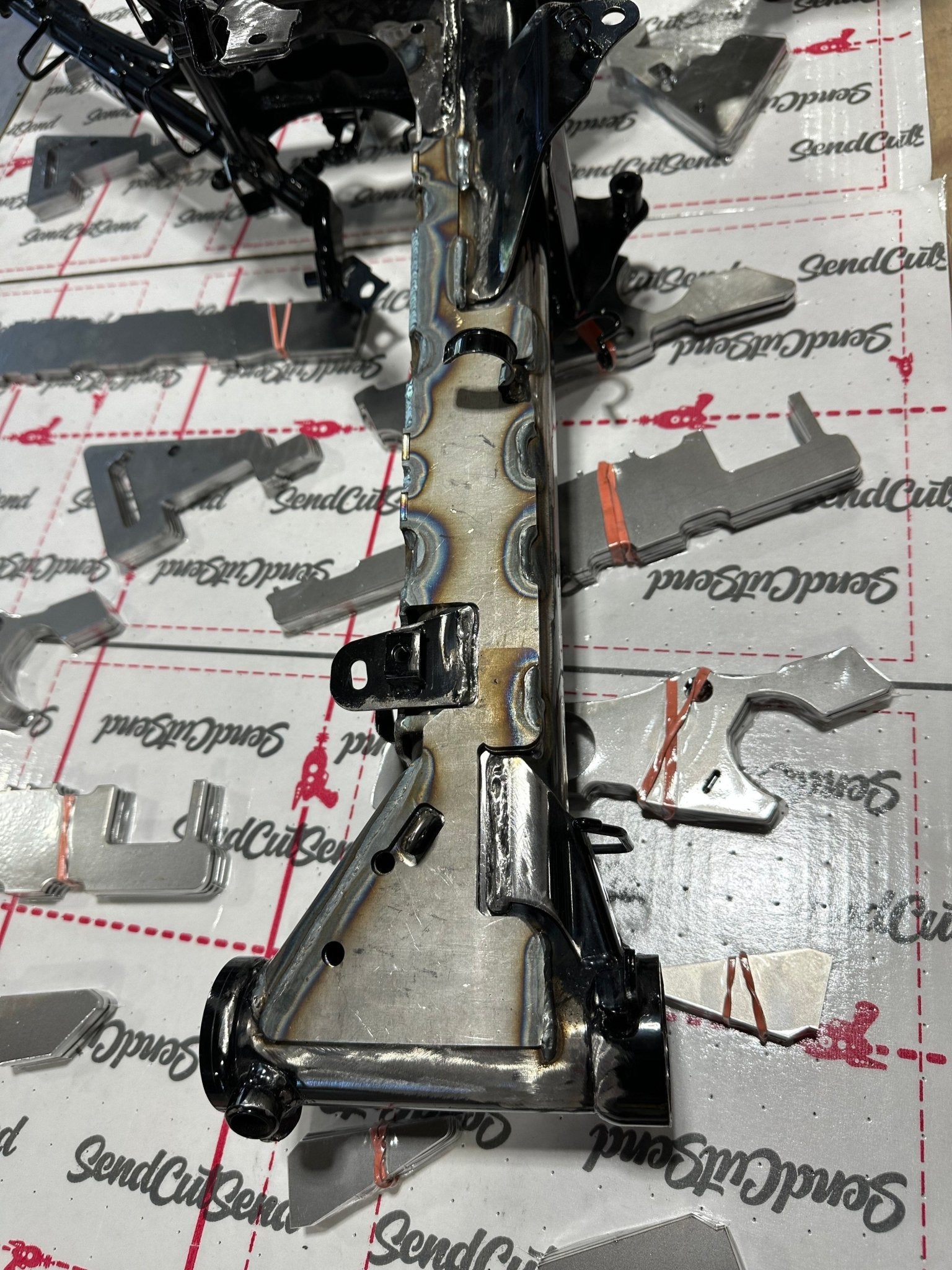 GROM OG/SF ('14-'20) Frame reinforcement gussets - Howling Moto