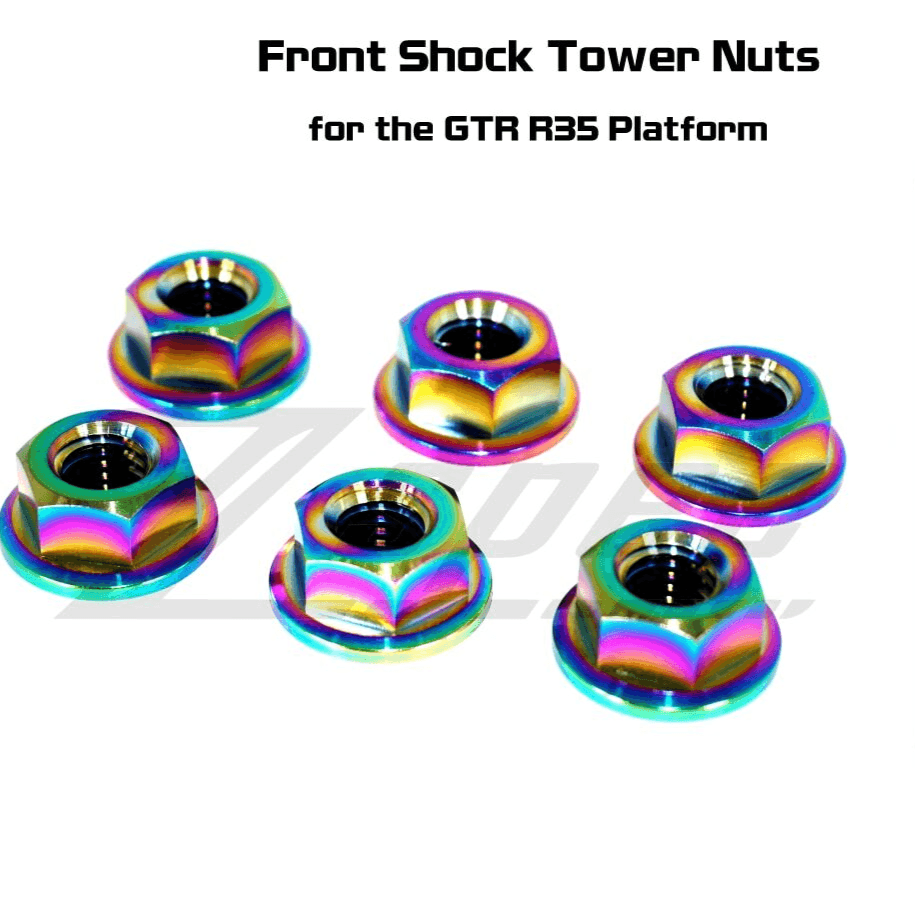ZSPEC Stage-2 Dress Up Bolts® Fastener Kit for '09-23 Nissan GTR (R35), Titanium - Howling Moto