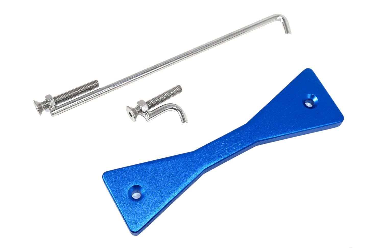 ZSPEC Battery Hold Down/Bracket for Nissan GTR R35, Billet w/ Stainless Hardware - Howling Moto