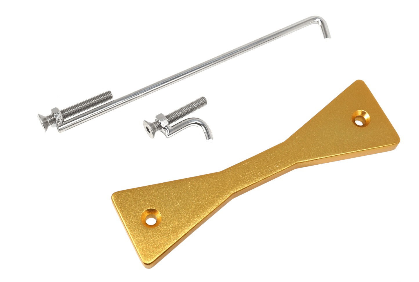ZSPEC Battery Hold Down/Bracket for Nissan GTR R35, Billet w/ Stainless Hardware - Howling Moto