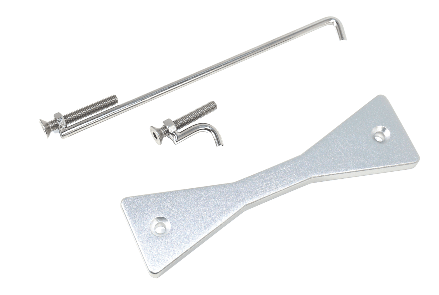 ZSPEC Battery Hold Down/Bracket for Nissan GTR R35, Billet w/ Stainless Hardware - Howling Moto