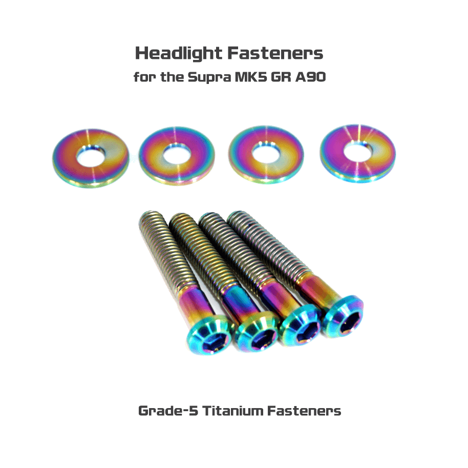 ZSPEC Stage-2 Fastener Kit for '20+ Toyota Supra MKV GR A90, Titanium - Howling Moto