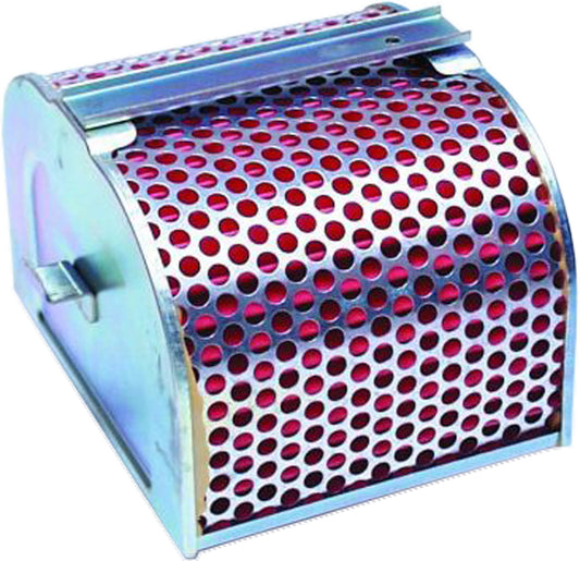 HIFLOFILTRO HFA1703 air filter for high-performance engines, showing the clean, replaceable air filter element in a close-up view.