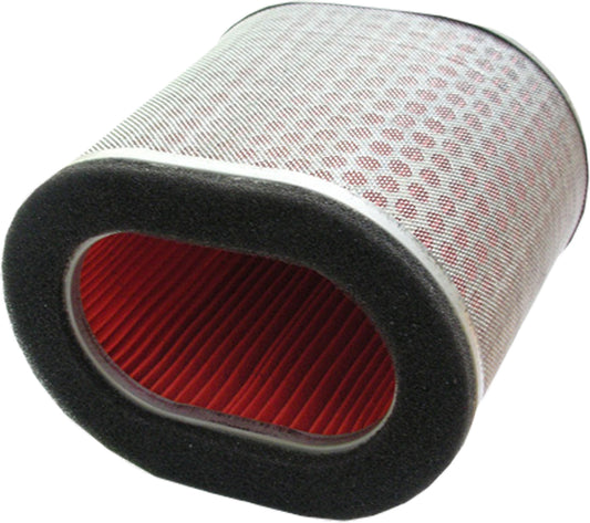 HIFLOFILTRO HFA1713 air filter for high-performance engines, showing a clean, rectangular engine air filter with brand logo.