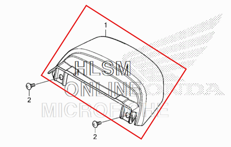 Honda Grom Rear Cowl 2022 + - Howling Moto
