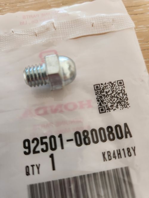 Honda Grom Cap Bolt (8X8) 2014 - 2024 - Howling Moto