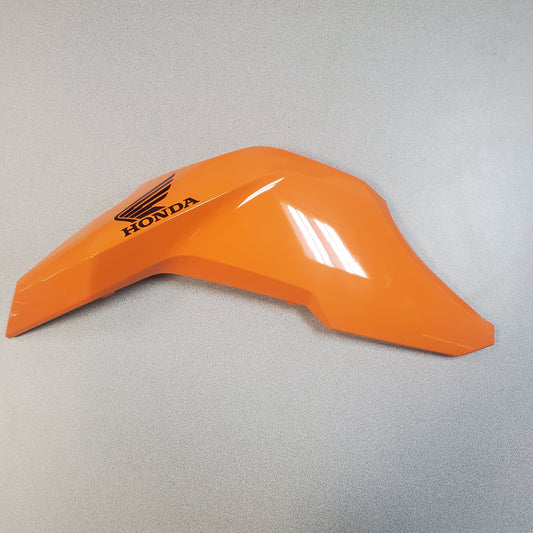 Used - Left Tank Shroud Halloween Orange Honda, SF Grom (2017-2020) - Howling Moto