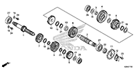 Honda Grom Countershaft Oil Seal 2014-2020 - Howling Moto