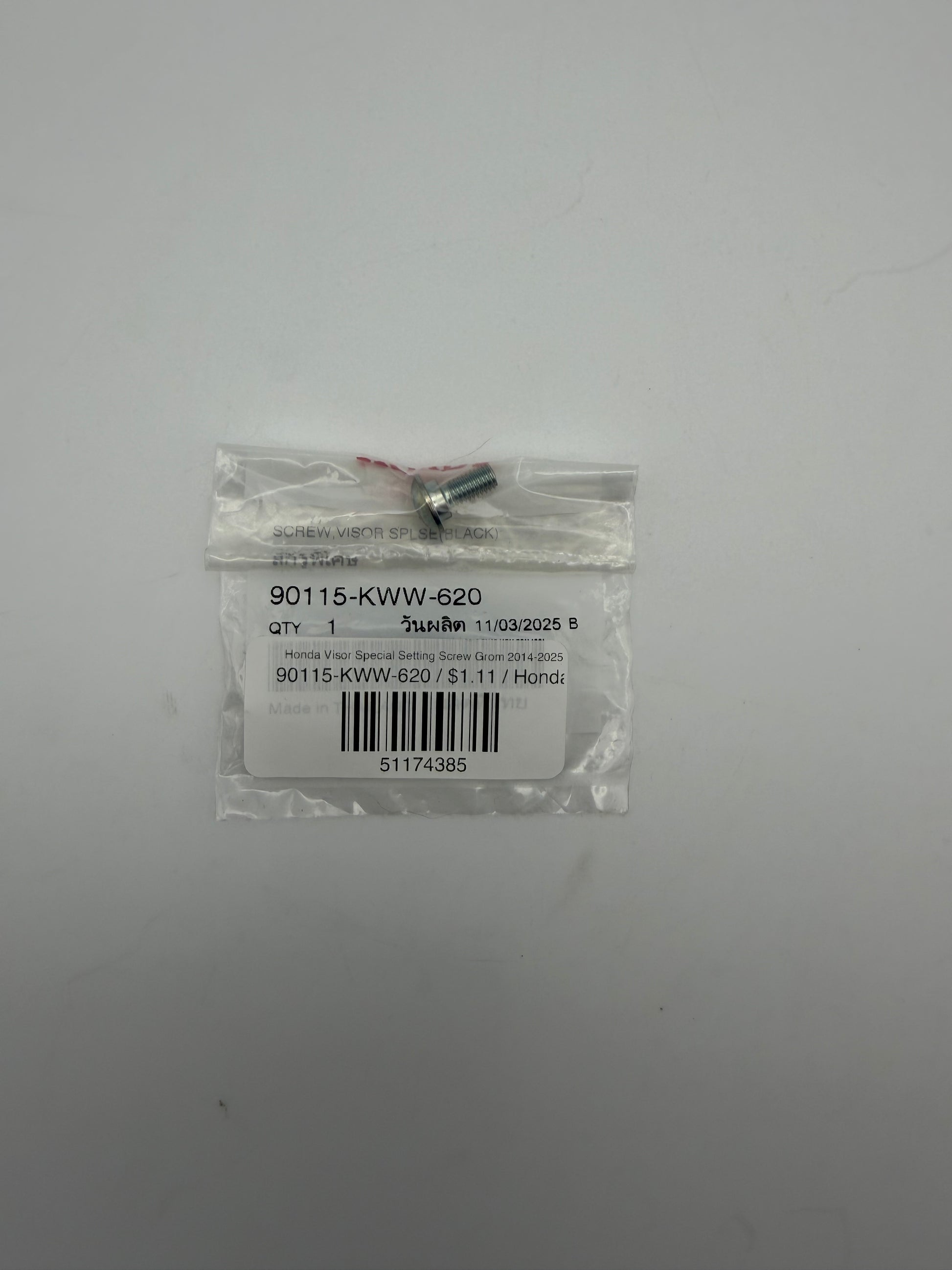 Honda Visor Special Setting Screw Grom 2014-2025 - Howling Moto