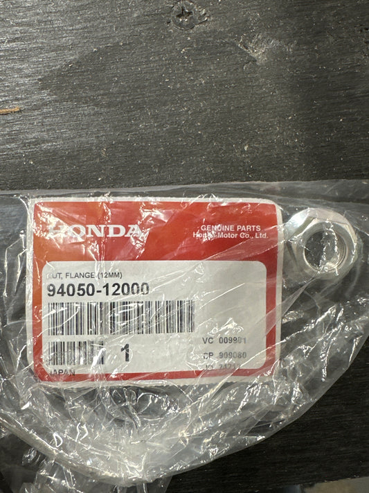 Honda Flange Nut 12mm - Howling Moto