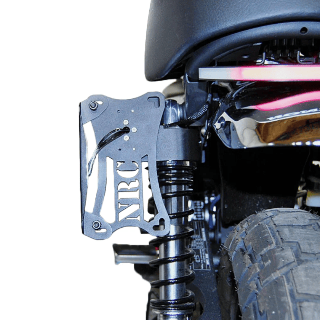 Honda Monkey License Plate Side Mount - Howling Moto