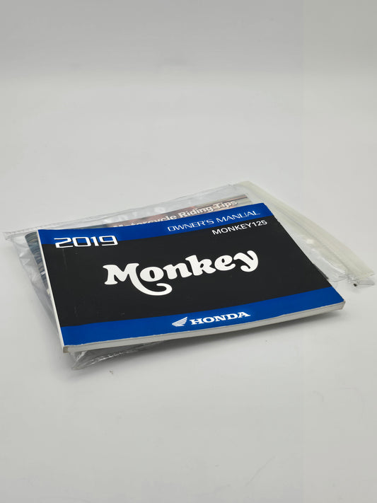 Honda Monkey 2019 Owner's Manual (Used) - Howling Moto