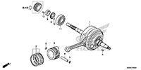 Honda Grom Wrist Pin 2014 - 2020 - Howling Moto