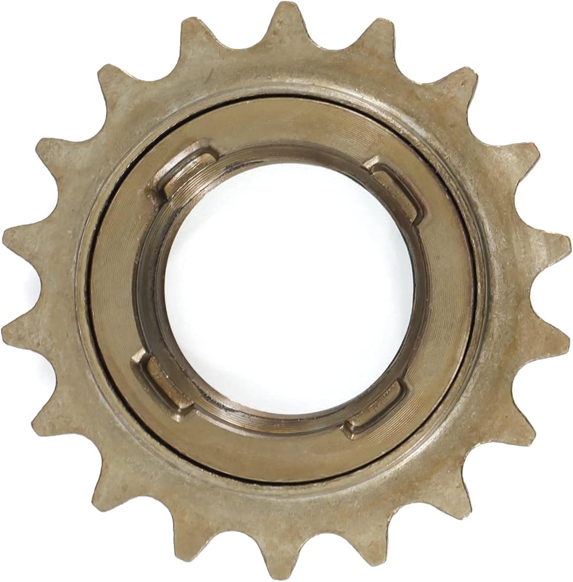 Black Hycline 18T single speed bike freewheel for bicycle cassette and freewheel systems, lightweight and durable.