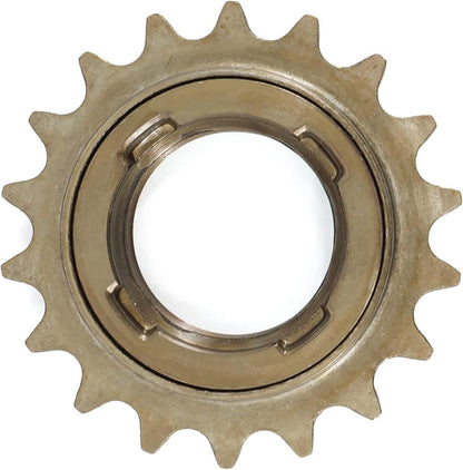 Black Hycline 18T single speed bike freewheel for bicycle cassette and freewheel systems, lightweight and durable.