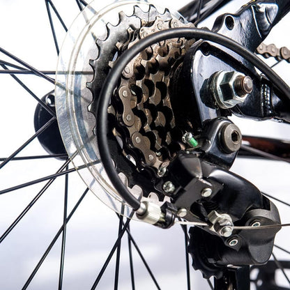 Hycline 6-speed 14-28T bike freewheel for bicycle cassettes and freewheels, featuring durable metal construction.