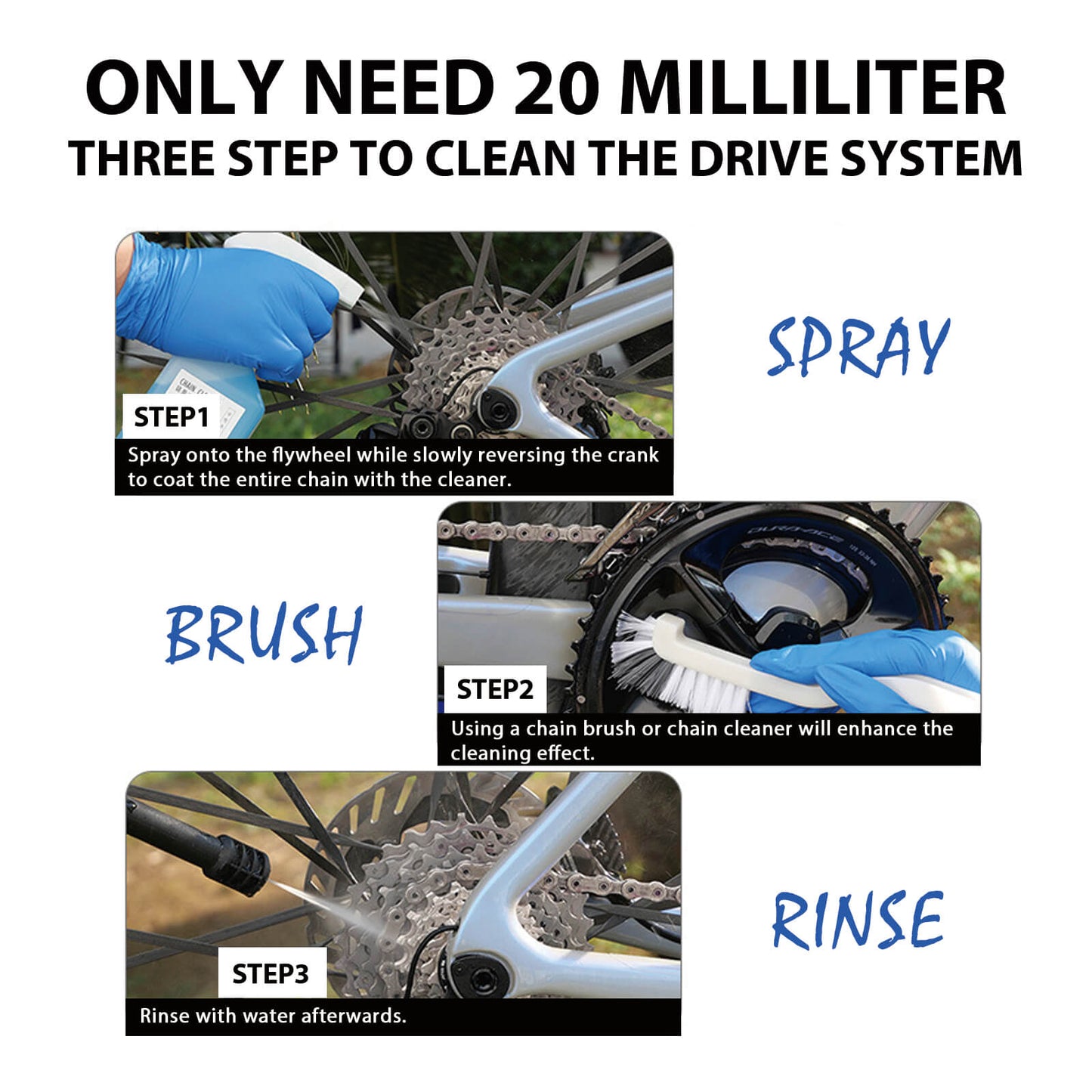 Bike Chain Lube and Degrease Clean Kits - Howling Moto