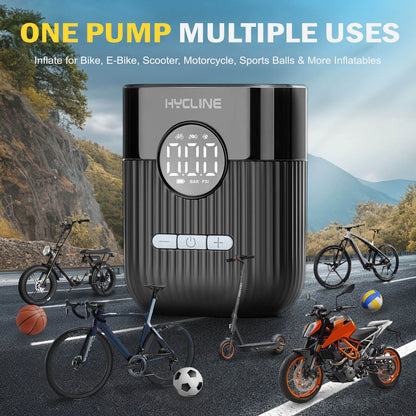 Hycline Mini Electric Bike Pump - Howling Moto