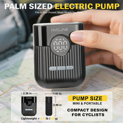 Hycline Mini Electric Bike Pump - Howling Moto