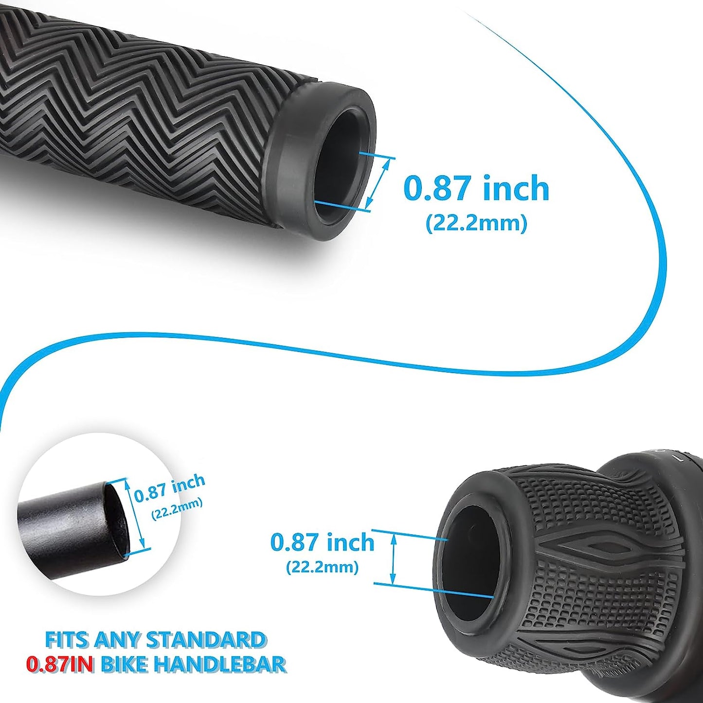 Bicycle 21-Speed Twist Shifter Set - Howling Moto