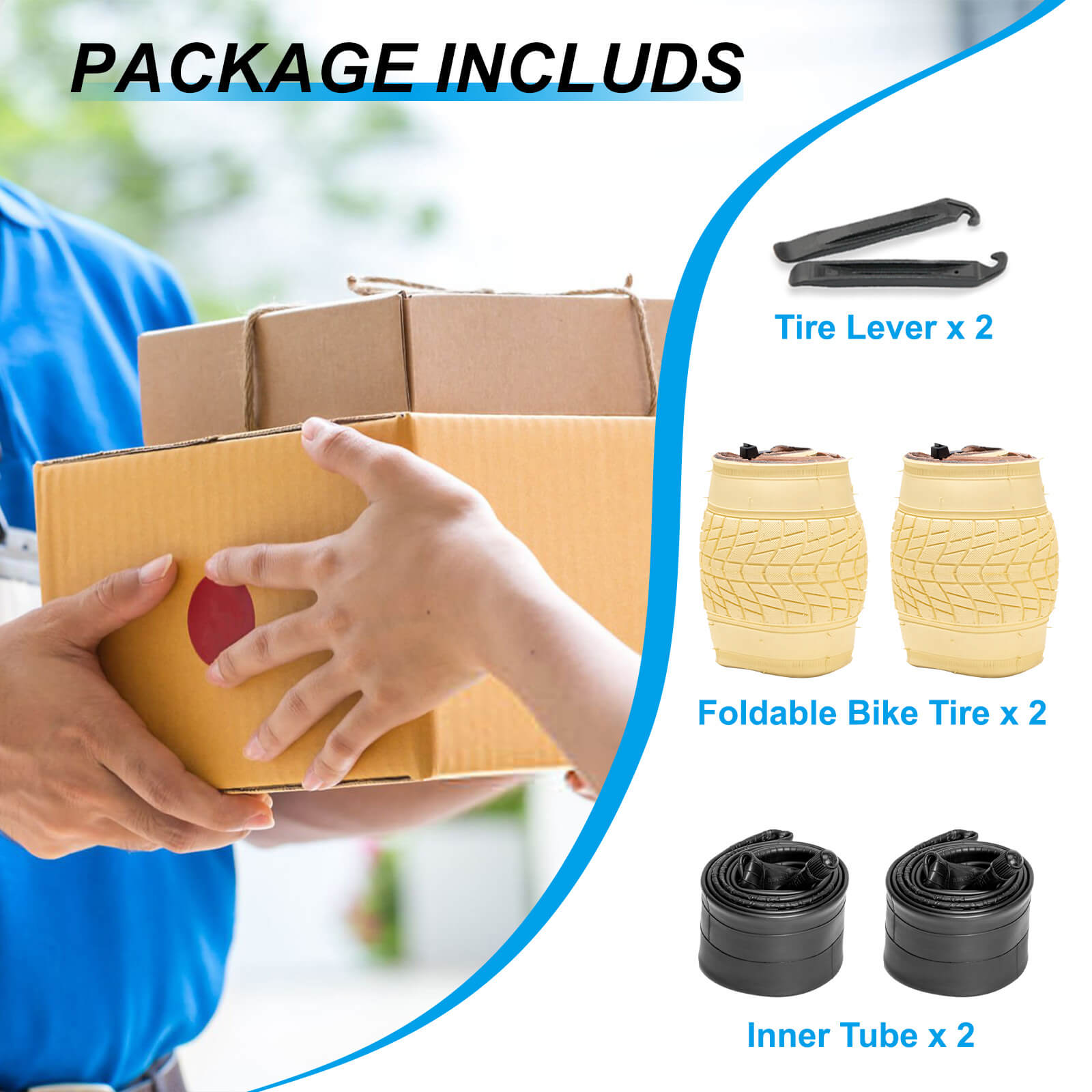 Hycline Colorwonder beige bicycle tires, 16-inch size with tubes, designed for reliable riding and durability.