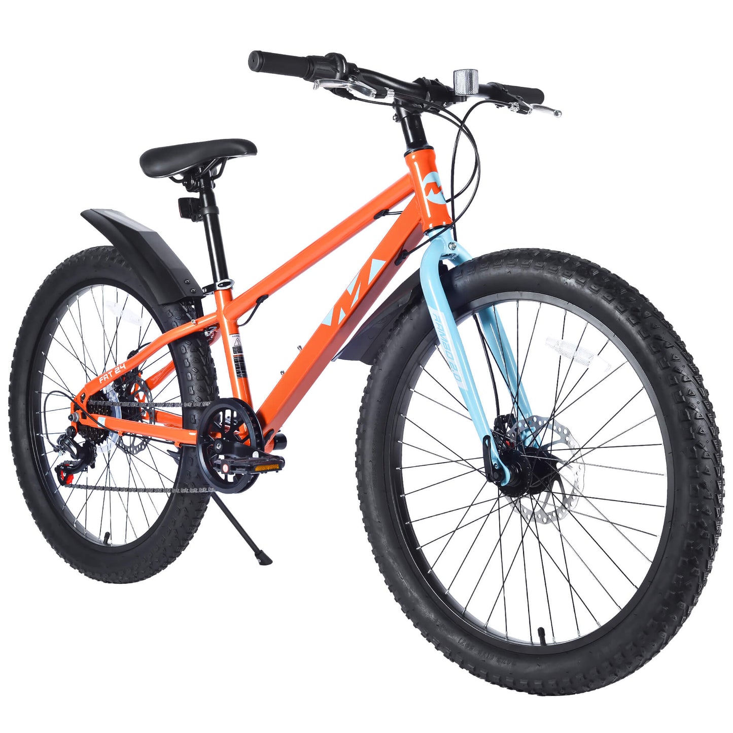 Grey Msiki 24-inch by 3-inch bicycle tire from Hycline, showing the tread pattern and sidewall details.