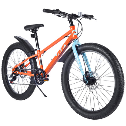 Grey Msiki 24-inch by 3-inch bicycle tire from Hycline, showing the tread pattern and sidewall details.