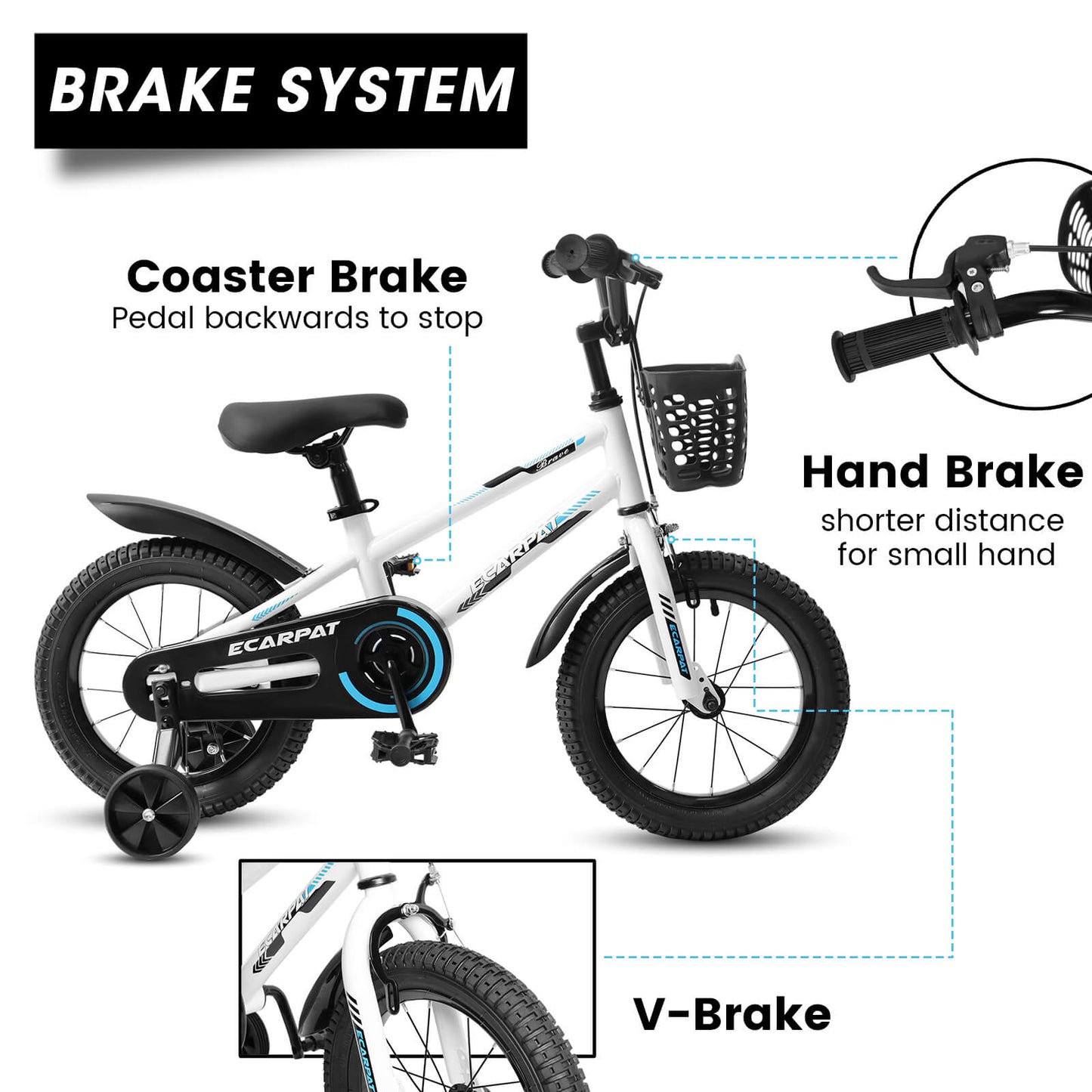 Ecarpat Runster 14" Kid Bike - Howling Moto