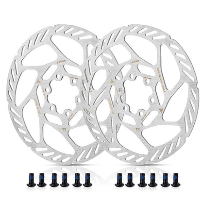 Hycline NUTT electric bicycle hydraulic disc brake kit with 2-pin power-off system, includes left and right brakes with 180mm rotors